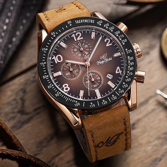 ONE: Luxury Wrist Watch Minimalist Men Square Dial Business Style Leather Strap Quartz Analog