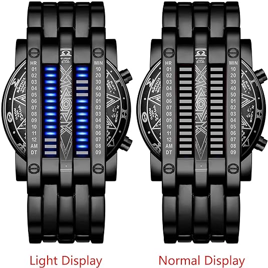 ONE: Unique Watch: Fashion Binary Matrix Watch