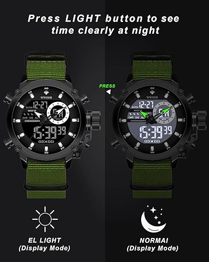 ONE: High Quality Military Sports Watch Lightweight Tactical Waterproof