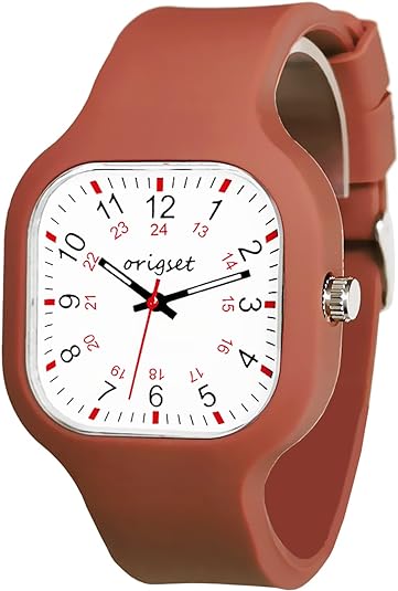 ONE: Wrist Watch Easy to Read  Style for nurses medical teachers nursing student professionals clinic hospital women men unisex