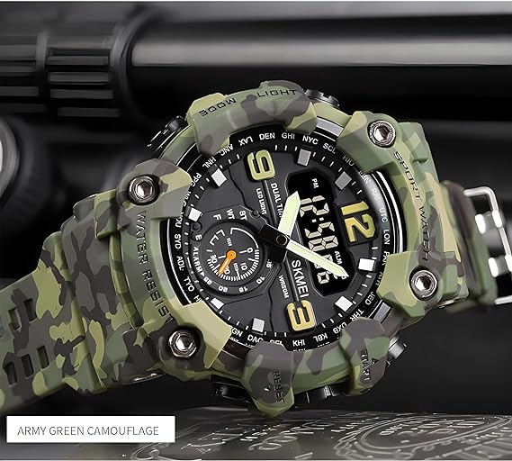 ONE: Men's Watches Multi Function Military S-Shock Sports Watch LED Digital Waterproof