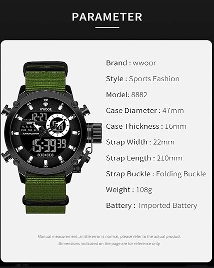 ONE: High Quality Military Sports Watch Lightweight Tactical Waterproof