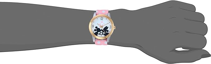 ONE: Disney Adult Classic Metal Bracelet Analog Quartz Watch