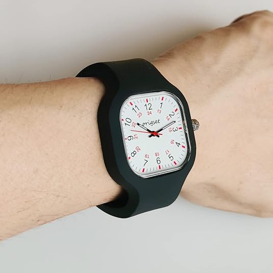 ONE: Wrist Watch Easy to Read  Style for nurses medical teachers nursing student professionals clinic hospital women men unisex