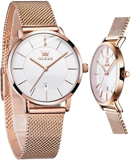 ONE:  Luxury Elegant Watch and Bracelet Set for Women:  Rhinestone with Bangles Starry Sky