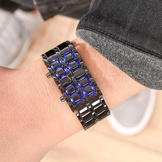 ONE: Unique Watch: Fashion Binary Matrix Watch