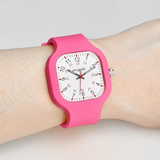 ONE: Wrist Watch Easy to Read  Style for nurses medical teachers nursing student professionals clinic hospital women men unisex