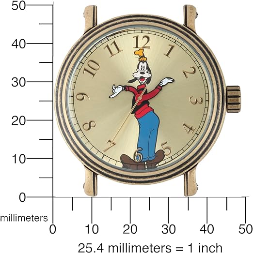 ONE: Disney Adult Classic Metal Bracelet Analog Quartz Watch