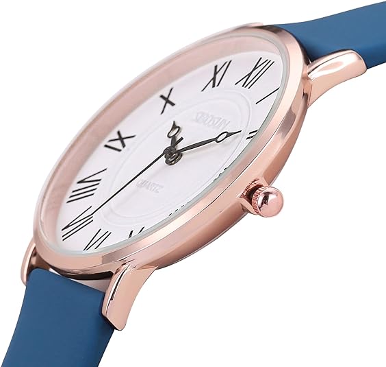 ONE: Luxury Wrist Watch Minimalist Men Square Dial Business Style Leather Strap Quartz Analog