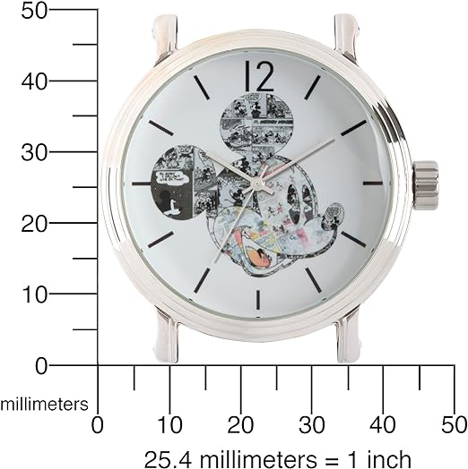 ONE: Disney Adult Classic Metal Bracelet Analog Quartz Watch