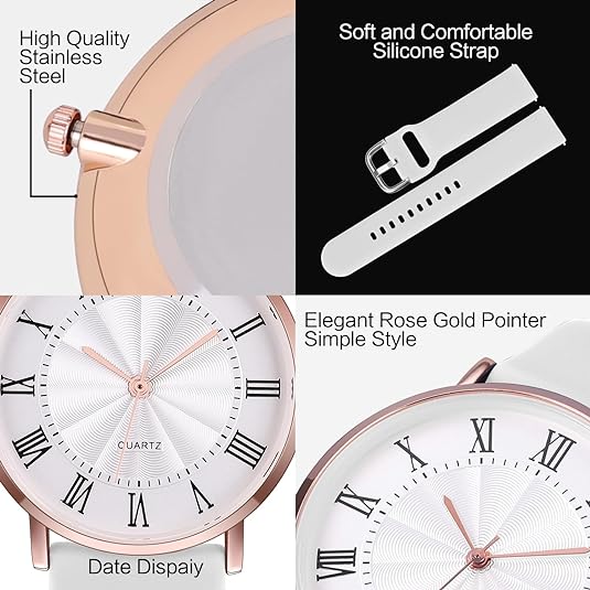 ONE: Luxury Wrist Watch Minimalist Men Square Dial Business Style Leather Strap Quartz Analog