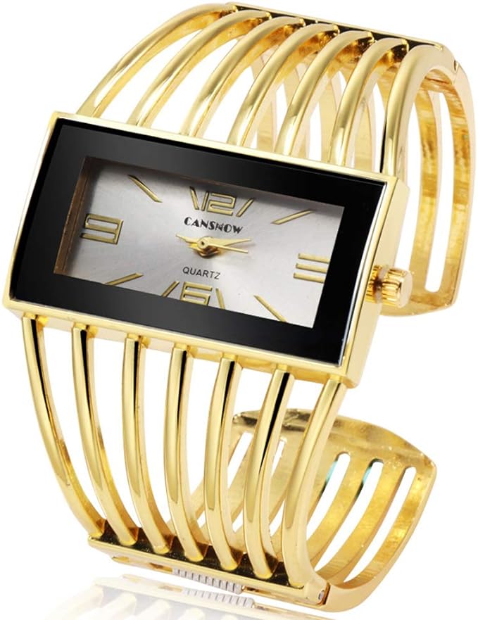 2 Luxury Elegant Watches Jewelry Set: Two Watches,