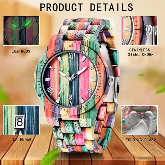 ONE: Wrist Watch Easy to Read  Style