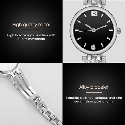 ONE:  Luxury  Bracelet Watch for Women Rhinestone