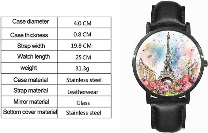 ONE:  Wrist Watches for Men and Women Color: Van Gogh Starry Night