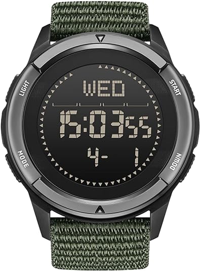 ONE: High Quality Military Sports Watch with Compass Lightweight Tactical Waterproof