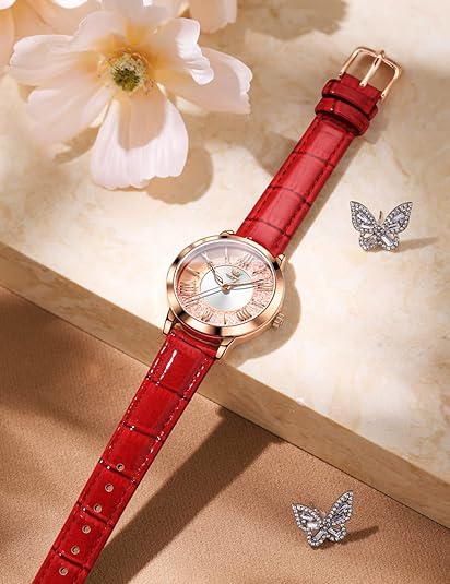 ONE:  Luxury Elegant Watch and Bracelet Set for Women:  Rhinestone with Bangles Starry Sky