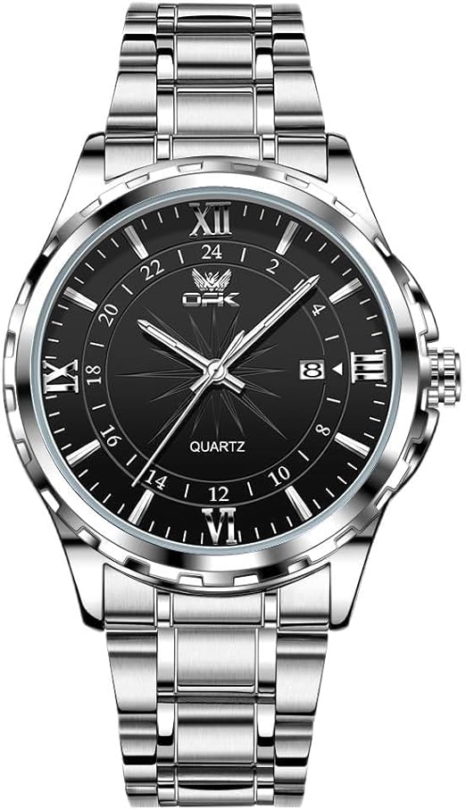 ONE: Luxury Wrist Watch Minimalist Men Square Dial Business Style Leather Strap Quartz Analog