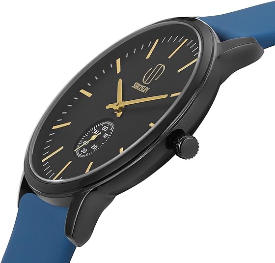 ONE: Luxury Wrist Watch Minimalist Men Square Dial Business Style Leather Strap Quartz Analog