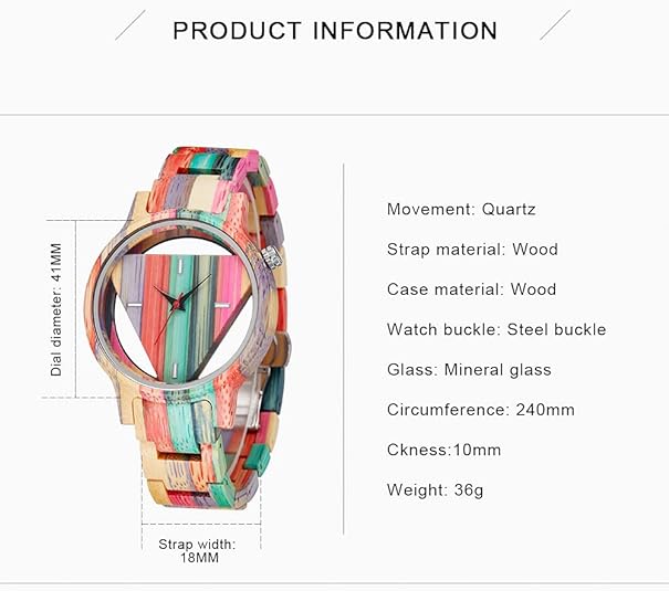 ONE: Wrist Watch Easy to Read  Style