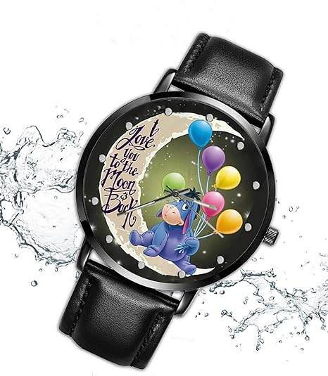 ONE: Wrist Watch for Men and Women Color: I love you to the moon and back