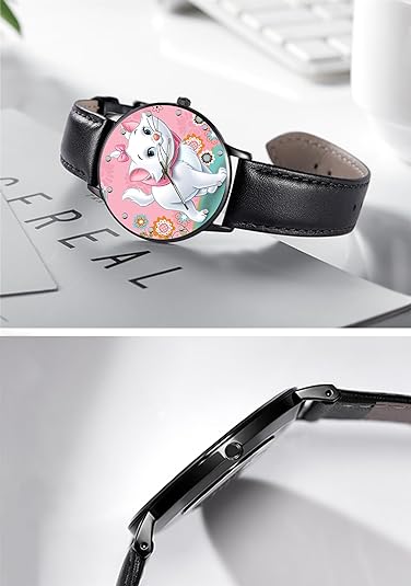 ONE: Wrist Watch for Men and Women Color: The Pink Cat