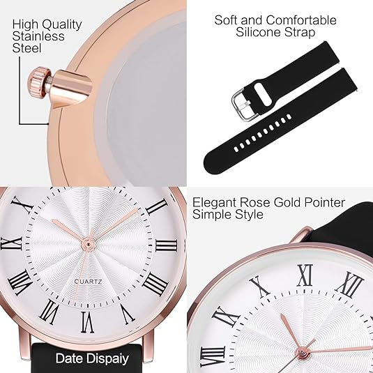 ONE: Luxury Wrist Watch Minimalist Men Square Dial Business Style Leather Strap Quartz Analog