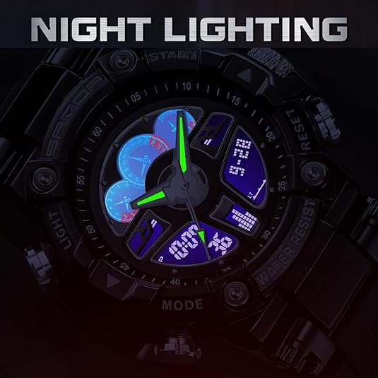 ONE: Men's Outdoor Electronic Military Outdoor Sports Watch