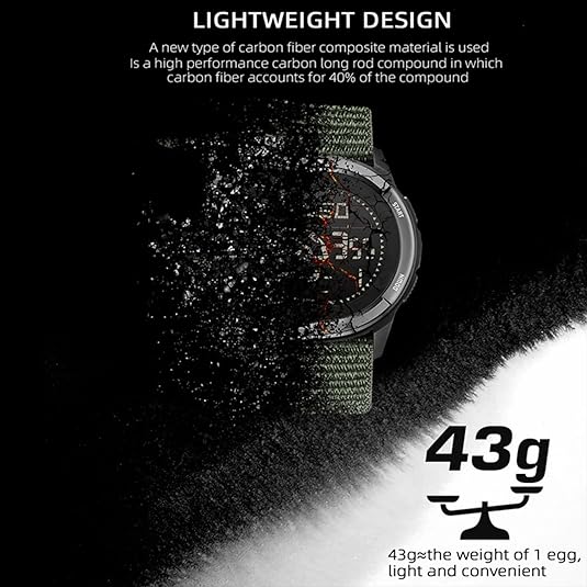 ONE: High Quality Military Sports Watch with Compass Lightweight Tactical Waterproof