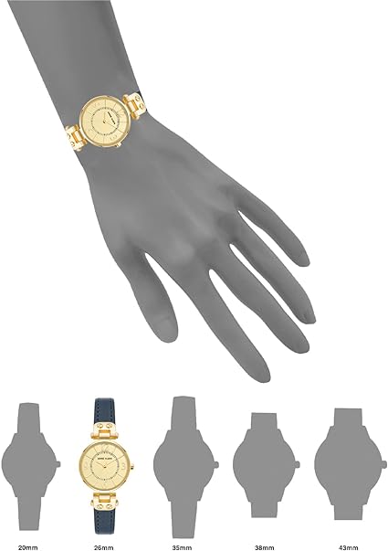 ONE:   Ladies Dress Watch Leather Strap