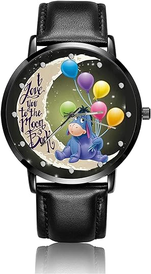 ONE: Wrist Watch for Men and Women Color: I love you to the moon and back