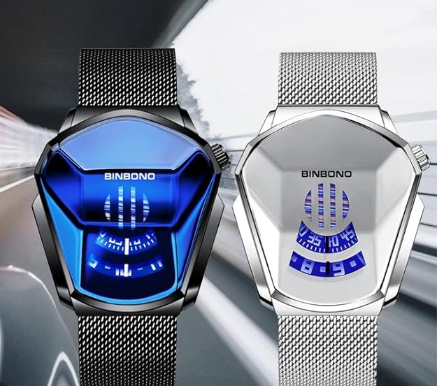 ONE: Unique Watch: Fashion Binary Matrix Watch