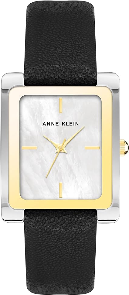 ONE:  Anne Klein Women's Leather Strap Watch