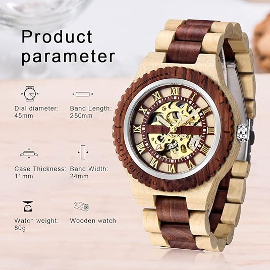 ONE: Wrist Watch Easy to Read  Style