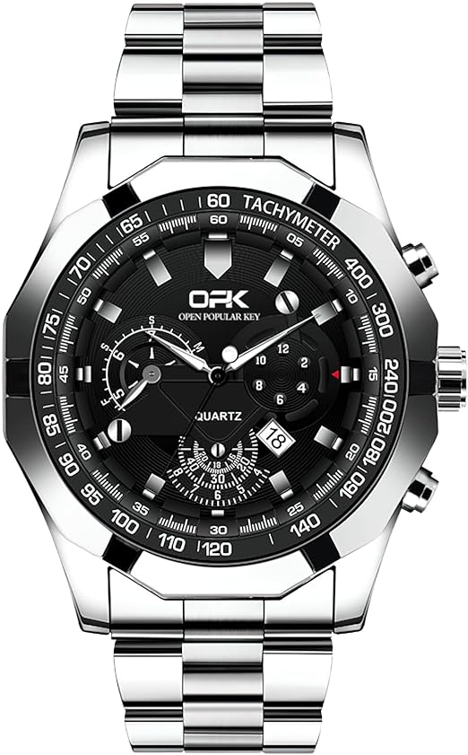 ONE: Luxury Wrist Watch Minimalist Men Square Dial Business Style Leather Strap Quartz Analog