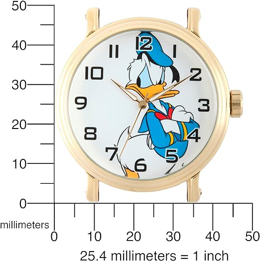 ONE: Disney Adult Classic Metal Bracelet Analog Quartz Watch