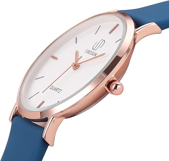 ONE: Luxury Wrist Watch Minimalist Men Square Dial Business Style Leather Strap Quartz Analog
