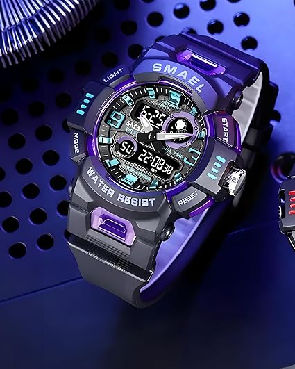 ONE: Men's Watches Multi Function Military S-Shock Sports Watch LED Digital Waterproof