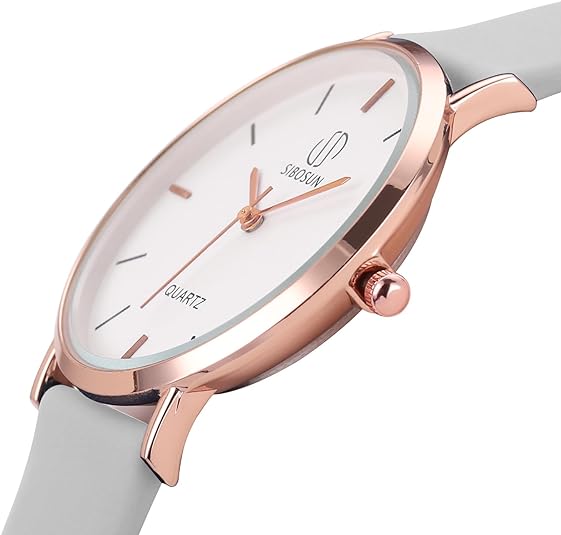 ONE: Luxury Wrist Watch Minimalist Men Square Dial Business Style Leather Strap Quartz Analog