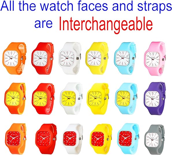 ONE: Wrist Watch Easy to Read  Style for nurses medical teachers nursing student professionals clinic hospital women men unisex