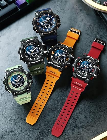 ONE: Men's Watches Multi Function Military S-Shock Sports Watch LED Digital Waterproof