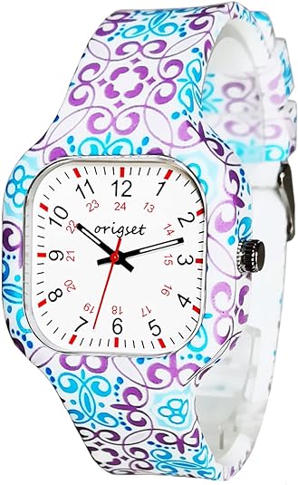 ONE: Wrist Watch Easy to Read  Style for nurses medical teachers nursing student professionals clinic hospital women men unisex