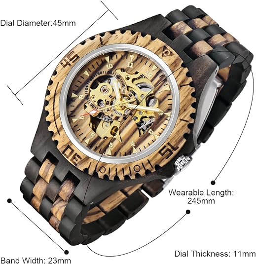 ONE: Wrist Watch Easy to Read  Style
