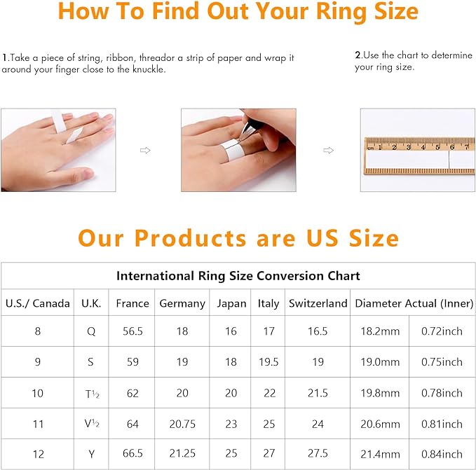 3Carat Men Moissanite Diamond Rings, D Color, VVS1, Sterling Silver, Moissanite Engagement Promise Rings, Round Brilliant Cut CZ Rings, White Gold Diamond Ring